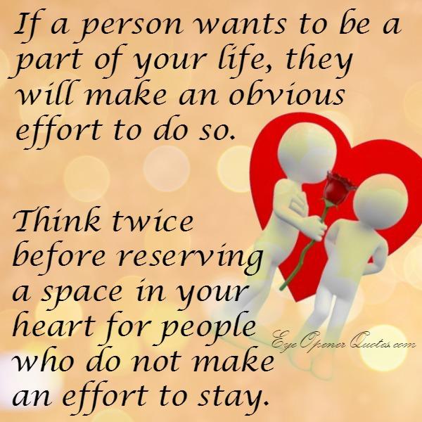 Think twice before reserving a space in your heart for someone - Eye ...