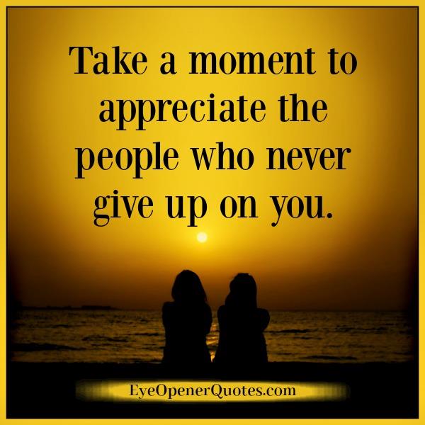 Sometimes you have to give up on people – Eye Opener Quotes